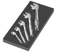 Wera 05 150122 001 - 9732 Jeu De Clés De 5 Pièces Dans Une Pochette En Mousse