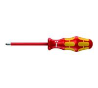 Wera 050-06164001 VDE Tournevis PZ 2 165I, rouge/jaune