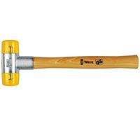 Wera 05000010001 100 Maillet avec embouts Cellidor, # 2 x 27 mm, Jaune