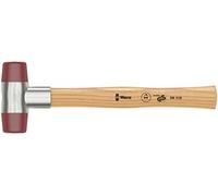 Wera 05000525001 102 Maillets avec embouts en Uréthanne, 5 x 40 mm, Rouge
