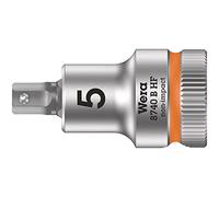 Wera 05003033001 8740 B HF Douille-embout Zyklop, Orange Vif