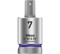 Wera 8740 B HF 05003037001 6 pans extérieurs Douille 7 mm 3/8\ (10 mm)