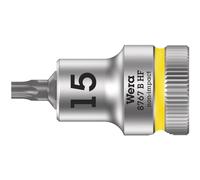 Wera 8767 B HF TX Douille-embout TX HF Zyklop à emmanchement 3/8" avec fonction de retenue, TX 15 x 35 mm Quantité:1