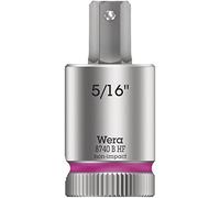 Wera 05003091001 8740 B HF Douille-embout Zyklop, Rose