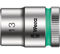 Wera 05003558001 8790 HMB Douille Zyklop à emmanchement 3/8", 13.0 mm, Vert