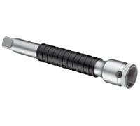 Wera 05003582001 8794 SB Rallonge Zyklop avec douille à rotation rapide, courte, 3/8", 3/8 pouce x 125.0 mm, Argent/noir