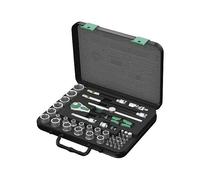 Wera 05003594001 8100SB2 43-Piece Zyklop Métrique Cliquet Set, 1cm Drive