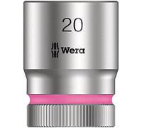 Wera 05003611001 8790 HMC Douille Zyklop à emmanchement 1/2", 20.0 mm, Argent