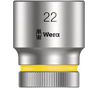 Wera 05003613001 8790 HMC Douille Zyklop à emmanchement 1/2", 22.0 mm, Argent