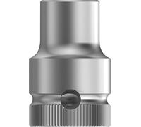 Wera 05003623001 8790 HMC Douille Zyklop à emmanchement 1/2", 5/8 pouce, Argent/noir