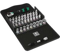 Wera 05003755001 8100 SA All-in Jeu cliquet Zyklop Speed, à carré 1/4“, avec fonction de retenue, métrique, 42 pièces