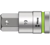 Douille-embout 6 pans intérieurs 19 mm Longueur: 60 mm Wera 05003829001 Propulseur: 1/2\ (12.5 mm) 1 pc(s)