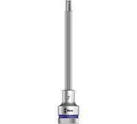 Wera 05003843001 8740 C HF Embouts à douille HF Zyklop à emmanchement 1/2" avec fonction de retenue, 7.0 x 140 mm, Violet