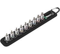 Wera "Belt A3 Torx HF Zyklop Bit Nut Set with holder function, 1/4"" drive, Clés mixtes à cliquet"