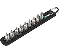 Set de 9 douille-embouts Zyklop 1/4" avec fonction de retenue WERA Belt A Imperial 1