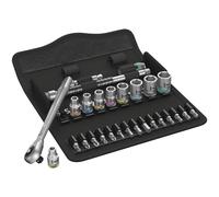 Wera 05004017001 8100 Sa 7 Zyklop Métal Cliquet Set Sonnette-à Travers Carré
