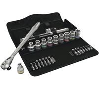 Wera Zyklop Metal 8100 SC 8 Jeu de clés à douille métrique 1/2\ (12.5 mm) 28 pièces 05004078001