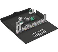 Wera 05004175001 27 Pièces Bicycle Set 7 Jeu De Clés À Cliquet Et Douilles Dans Un Étui - 3/8"
