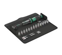 Wera Jeu de clés dynamométriques Bicycle Torque 1 - 2,5-25 Nm - 16 pièces - Noir