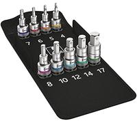 Wera Jeu de douilles-embouts 8740 C HF 1/2 (12,5 mm) 9 pièces 05004201001