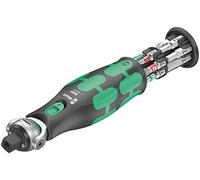 Wera 05004282001 8009 Zyklop Pocket Set Imperial 1, Jeu de cliquets, 13 pièces, Noir-vert
