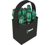 Wera 05004313001 Wera 2go 300, 11 pièces, Noir/vert Taille Unique