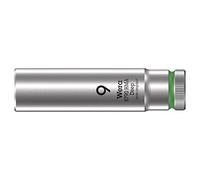 Wera 05004506001 8790 HMA Deep Douille 1/4", Vert, 9.0 mm