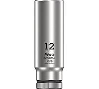 Wera 05004509001 8790 HMA Deep Douille 1/4", Noir, 12.0 mm