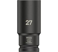 Wera 05004840001 8790 C Impaktor Deep Douille 1/2", Noir, 27.0 x 83.0 mm
