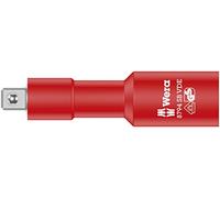 Wera 05004964001 Rallonge Zyklop Vde 8794 SB Isolée, Rouge, Kurz