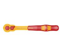 Wera Cliquet Zyklop VDE 8007 B – Isolé avec inverseur – Rouge 3/8"