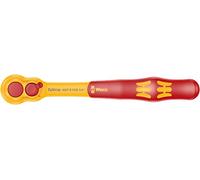 Wera 05004966001 Cliquet Zyklop Vde 8007 B Isolé avec Inverseur, Rouge, 3/8"