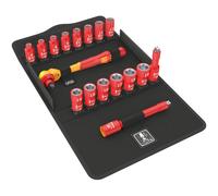 Wera 05004970001 8100 Sb 1 Zyklop VDE & Douille Set 1cm Drive 17pc
