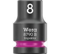 Wera 05005500001 8790 B Douilles Impaktor à emmanchement 3/8", 8 x 30 mm