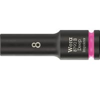 Wera 05005550001 8790 B Douilles Impaktor Deep avec emmanchement 3/8", 8 x 63 mm