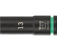 Wera 05005554001 8790 B Douilles Impaktor Deep avec emmanchement 3/8", 13 x 63 mm