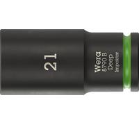 Wera 05005561001 8790 B Douilles Impaktor Deep avec emmanchement 3/8", 21 x 63 mm