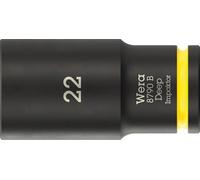 Wera 05005562001 8790 B Douilles Impaktor Deep avec emmanchement 3/8", 22 x 63 mm