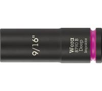 Wera 05005569001 8790 B Douilles Impaktor Deep avec emmanchement 3/8", 9/16" x 63 mm
