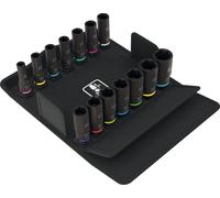 Wera 05005580001 14 Pièces 8790 B Impaktor Deep Set 1 Jeu De Douilles Dans Un Coffret - 3/8 »