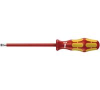 Wera 05006125001 160 I Vde Tournevis isolé pour Vis à fente, 1.2 x 6.5 x 150 mm, Rouge