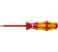 Wera 05006153001 162 I Ph Vde Tournevis isolé pour vis cruciformes Ph, 1 x 150 mm, Rouge