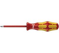Wera 05006159001 162 I Ph Vde Tournevis isolé pour vis cruciformes Ph, 2 x 200 mm, Vert/Jaune