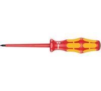 Wera 05006181001 167 i VDE Tournevis isolé pour vis TORX, TX 5 x 80 mm, Rouge