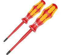 Wera 05006470001 165 Is Pz / S #1 + 2 Set Tournevis Kraftform Plus Séries 100