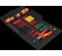 Wera Kraftform Kompakt VDE 17 extra slim 2 Tool Finder 05006610001 Jeu d'outils 17 pièces