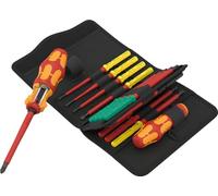 Wera Jeu de tournevis VDE 17 pièces – Phillips, vis à fente, Pozidriv, TORX