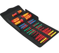 Wera 05006633001 23 Pièces Kraftform Kompakt VDE Safe-Torque Speed Coffret Pour Armoires Électriques 1 Jeu De Lames Interchangeables Dans Un Étui