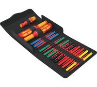 Wera 05006633001 23 Pièces Kraftform Kompakt VDE Safe-Torque Speed Coffret Pour Armoires Électriques 1 Jeu De Lames Interchangeables Dans Un Étui