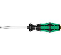 Wera 05007672001 334 SK Tournevis pour vis à fente, 0.8 x 4.5 x 90 mm, Noir/vert
